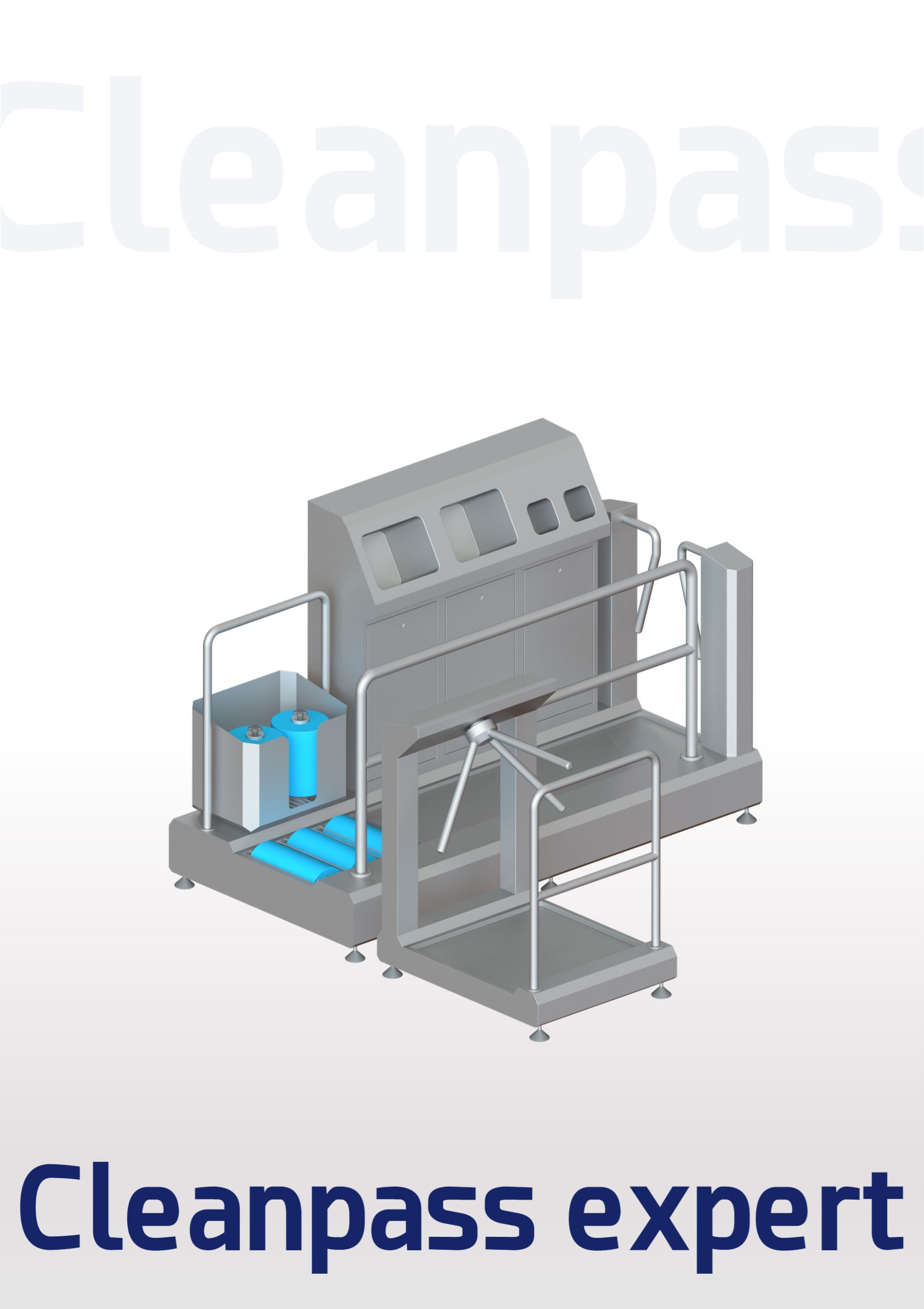 Cleanpass expert – Estación de higiene de paso obligado